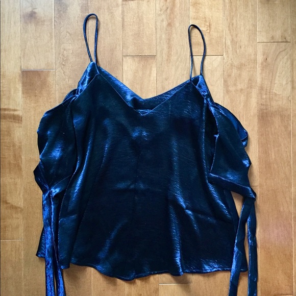 Silence and Noise Blue Top - Picture 5 of 6